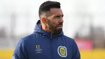 Carlos Tevez dirigió su primer entrenamiento como DT de Rosario Central