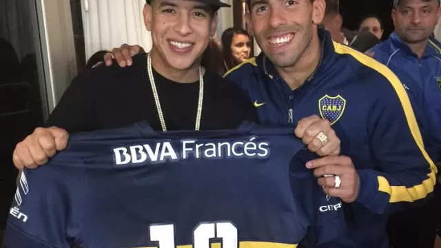 Carlos Tévez festejó liderazgo de Boca Juniors al ritmo de Daddy Yankee