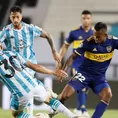 Sin Zambrano, Boca Juniors cayó 1-0 ante Racing por la ida de cuartos de Libertadores