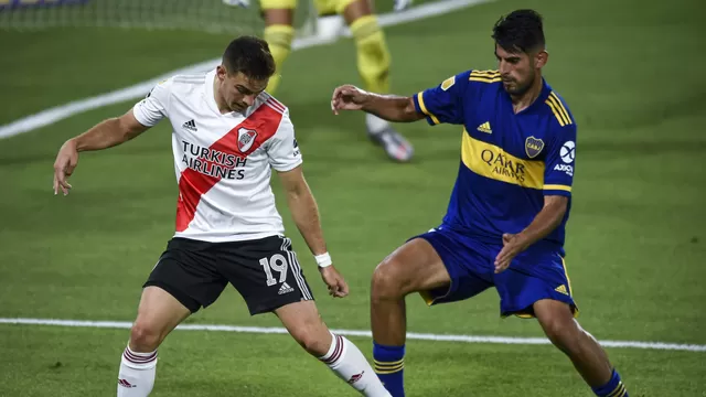 Con Zambrano, Boca Juniors igualó 2-2 ante River Plate por el superclásico argentino