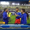 Carlos Zambrano dio una polémica declaración tras el título de Boca Juniors