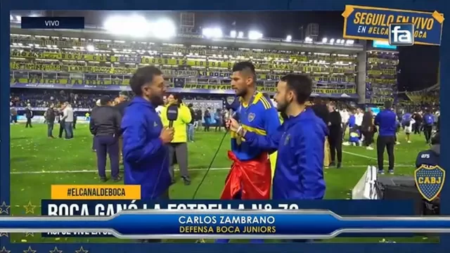 Carlos Zambrano dio una polémica declaración tras el título de Boca Juniors