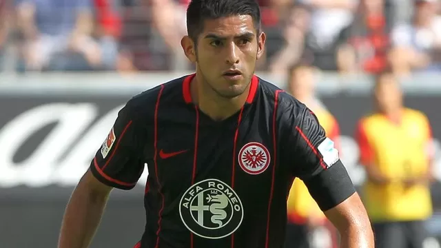 Carlos Zambrano: Eintracht Frankfurt anunci&oacute; el pase al Rubin Kazan