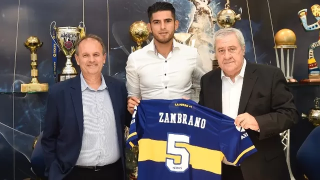 Carlos Zambrano, defensa peruano de 30 años. | Foto: Boca Juniors/Video: Espn