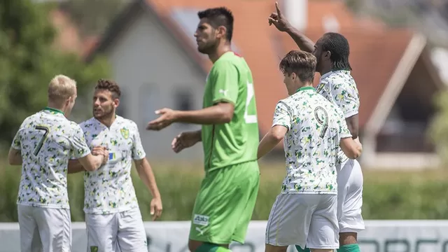 Carlos Zambrano jugó en la derrota del Rubin Kazan sobre el Norwich City