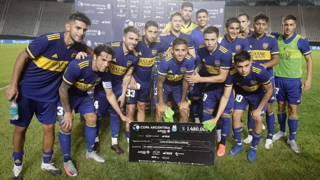 Carlos Zambrano presente en el 3-0 de Boca Juniors a Defensores por Copa Argentina