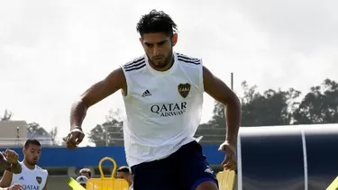 Zambrano se viene colocando a punto para su debut en Boca Juniors. | Foto: Carlos Zambrano