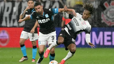 André Carrillo listo para el Racing vs Corinthians por semifinales de Copa Sudamericana este jueves. | Video: AD