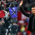 Casemiro pisó el Old Trafford y recibió ovación de hinchas del Manchester United