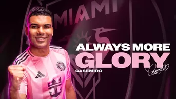Oficial, de pegarle a Messi a jugar con él: ¿hasta cuándo firmó Casimiro con el Inter Miami?