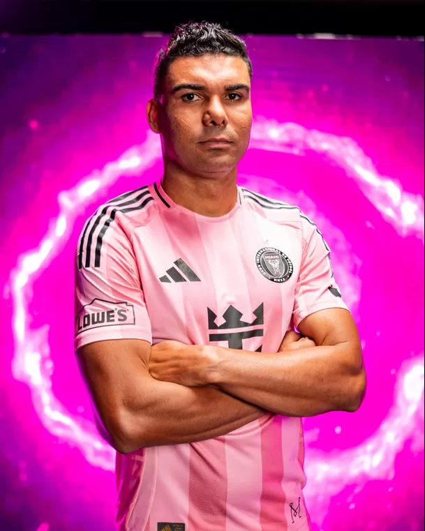 Casemiro llega al Inter Miami desde el Manchester United. (Foto: Inter Miami) Casemiro llega al Inter Miami desde el Manchester United. (Foto: Inter Miami)
