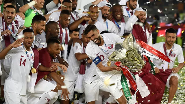 Qatar se coron&amp;oacute; campe&amp;oacute;n de la Copa de Asia. | Foto: AFP