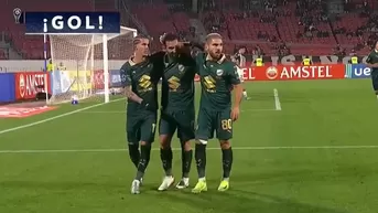 Cauteruccio anotó golazo en triunfo de Bolívar 3-0 ante Palestino