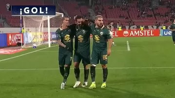 Cauteruccio anotó golazo en triunfo de Bolívar 3-0 ante Palestino