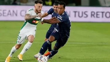 Celta con Renato Tapia enfrentó al Elche por la fecha 9 de LaLiga. | Foto: EFE/Fuente del video: LaLiga