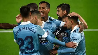 Celta con Renato Tapia sumó su tercera victoria consecutiva. | Foto: AFP/Video: Espn-Canal N