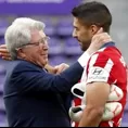 Cerezo, presidente del Atlético de Madrid: &quot;Luis Suárez está renovado, solo depende de él&quot;