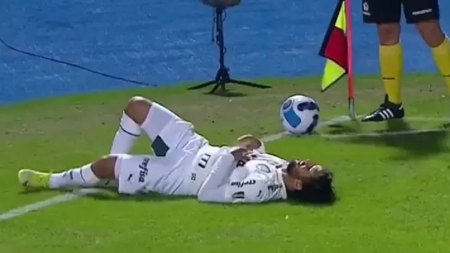 Cerro Porteño vs. Palmeiras: Scarpa cometió un escandaloso blooper en tiro de esquina