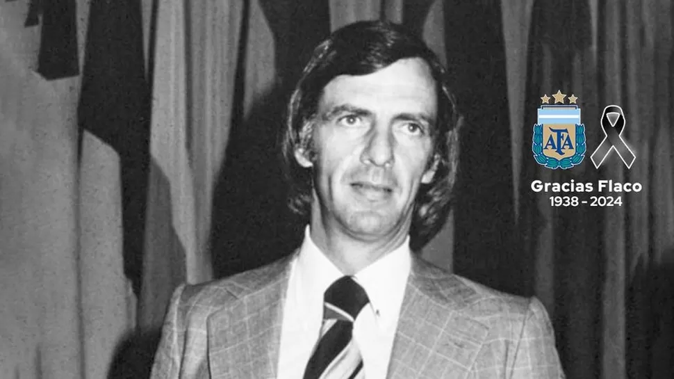 Menotti fue campeón del mundo con argentina como DT en 1978. | Foto: AFA.