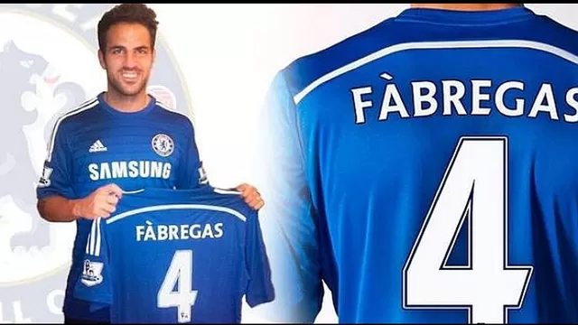 Cesc Fàbregas dejó el Barcelona y fichó por el Chelsea