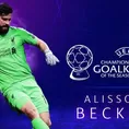 Champions League: Alisson Becker, elegido mejor portero de la temporada 2018/19