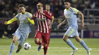 Griezmann no pudo marcar diferencias. EFE Griezmann no pudo marcar diferencias. EFE