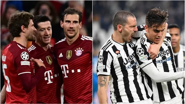 Champions League: Bayern Munich y Juventus, los primeros clasificados a octavos