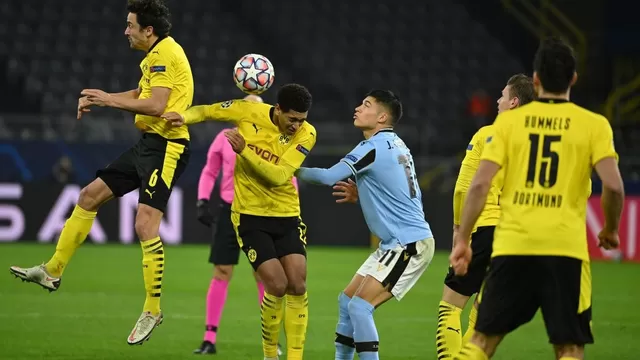 Borussia Dortmund empató de local con Lazio. | Foto: AFP