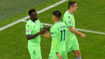 Champions League: Felipe Caicedo salvó de la derrota a la Lazio ante el Zenit