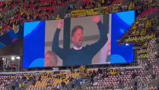 Jurgen Klopp acudió a la final de Champions League para alentar al Borussia Dortmund