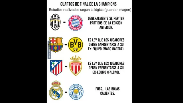 Champions League: memes calientan el sorteo de cuartos de final-foto-11