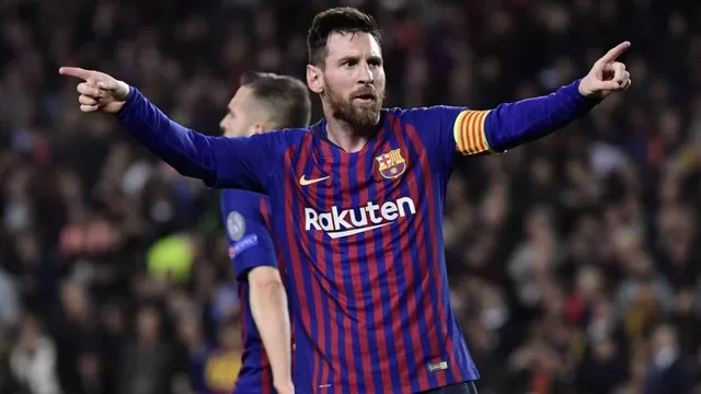 Messi anotó 12 goles en la Champions League 2018-2019. | Foto: AFP