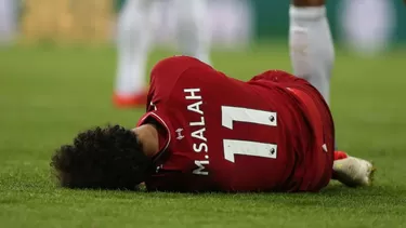 Salah se lesionó en el partido de Liverpool ante Newcastle por la Premier League. | Foto: EFE.