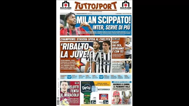 La prensa italiana tilda de "robo" el triunfo del Atlético en Milán.