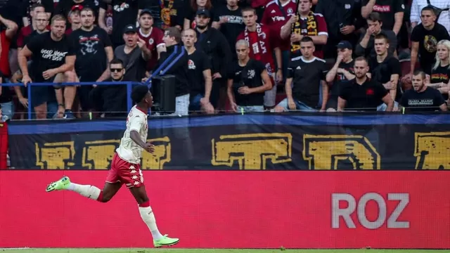 Champions League:  Sparta Praga vs. Mónaco interrumpido por quejas de gritos racistas