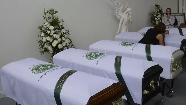 Chapecoense: funeral colectivo tendrá lugar el sábado en el Arena Condá