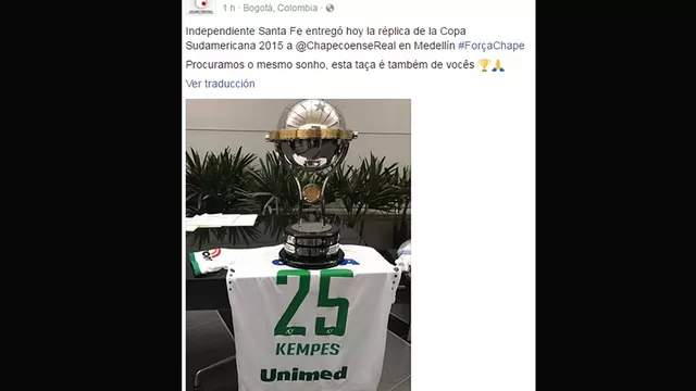 Independiente de Santa Fe se coron&amp;oacute; campe&amp;oacute;n de la Copa Sudamericana en el 2015.-foto-2