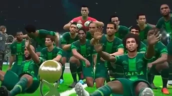 Chapecoense: recrearon el título de la Copa Sudamericana en el PES 2017