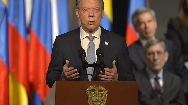 Juan Manuel Santos. Foto: AFP