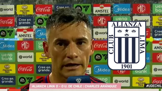 Charles Aránguiz resaltó a los futbolistas de Alianza Lima y valoró el empate en Matute / Captura / ESPN