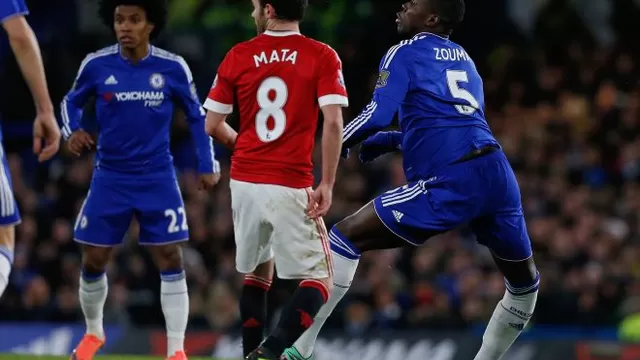 Chelsea: la espeluznante lesión del francés Kurt Zouma ante el United