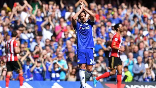 Chelsea: John Terry se despidió de la afición con pasillo de honor