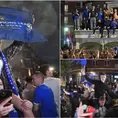 Chelsea: Sus hinchas estallan en júbilo en los alrededores de Stamford Bridge