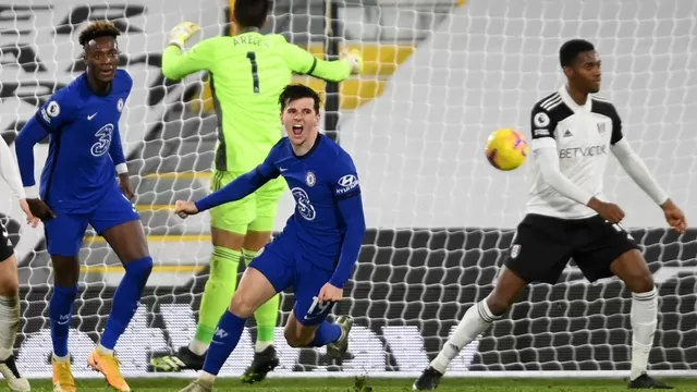 Mason Mount marcó su segundo gol en la temporada de la Premier League. | Foto: AFP/Video: Espn