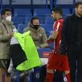 Chelsea vs. Atlético: Simeone sacó a Suárez y la reacción del uruguayo da que hablar