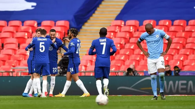 Chelsea venció 1-0 al Manchester City y accedió a la final de la FA Cup
