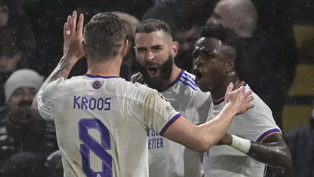 Chelsea vs. Real Madrid: Karim Benzema anotó dos goles en tres minutos