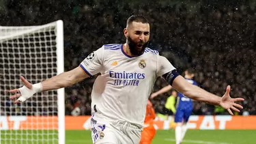 Real Madrid sacó medio boleto para las semifinales . | Foto: AFP/Video: Canal N.