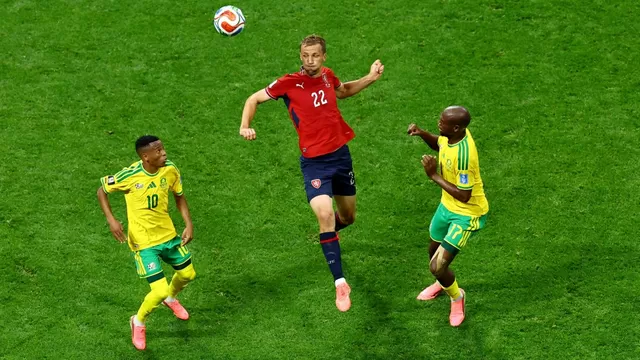 República Checa y Sudáfrica emptaron a uno por la jornada 2 del Grupo A del Mundial 2026. | Reuters by Bernadett Szabo