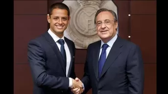 'Chicharito' Hernández: "Es un honor y un sueño estar acá"